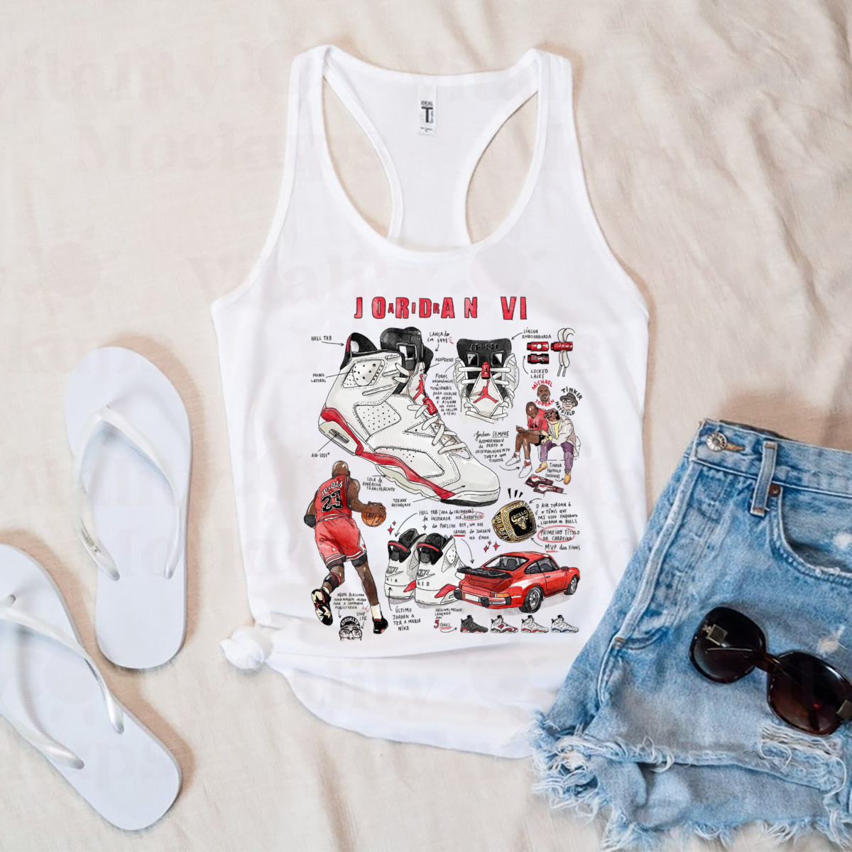 The Air Jordan 6 Shirt The Air Jordan 6 Shirt