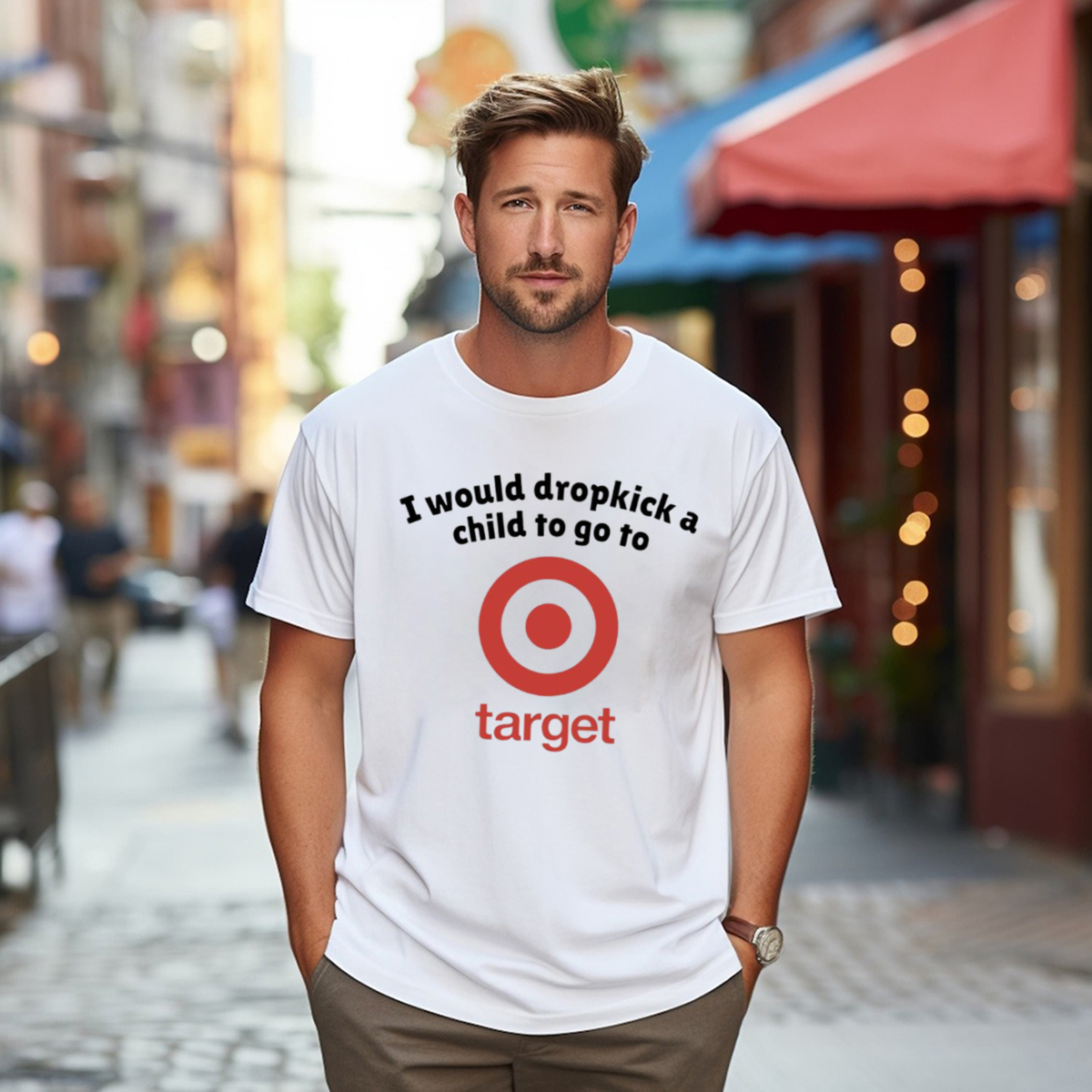 Unethicalthreads I Would Dropkick A Child To Go To Target Shirt