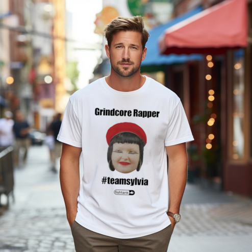 Grindcore Rapper Teamsylvia Shirt