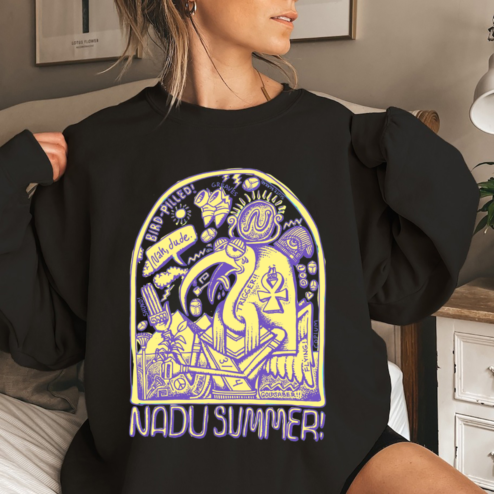 Nadu Summer Bird Pilled Shirt