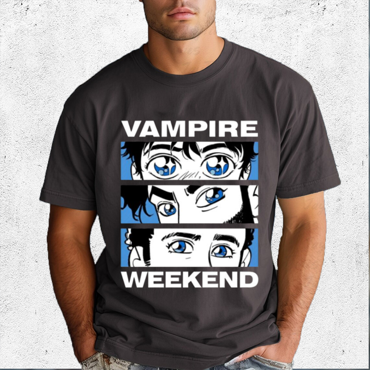 Vampire Weekend Anime Eyes Shirt - Picturestees Clothing LLC