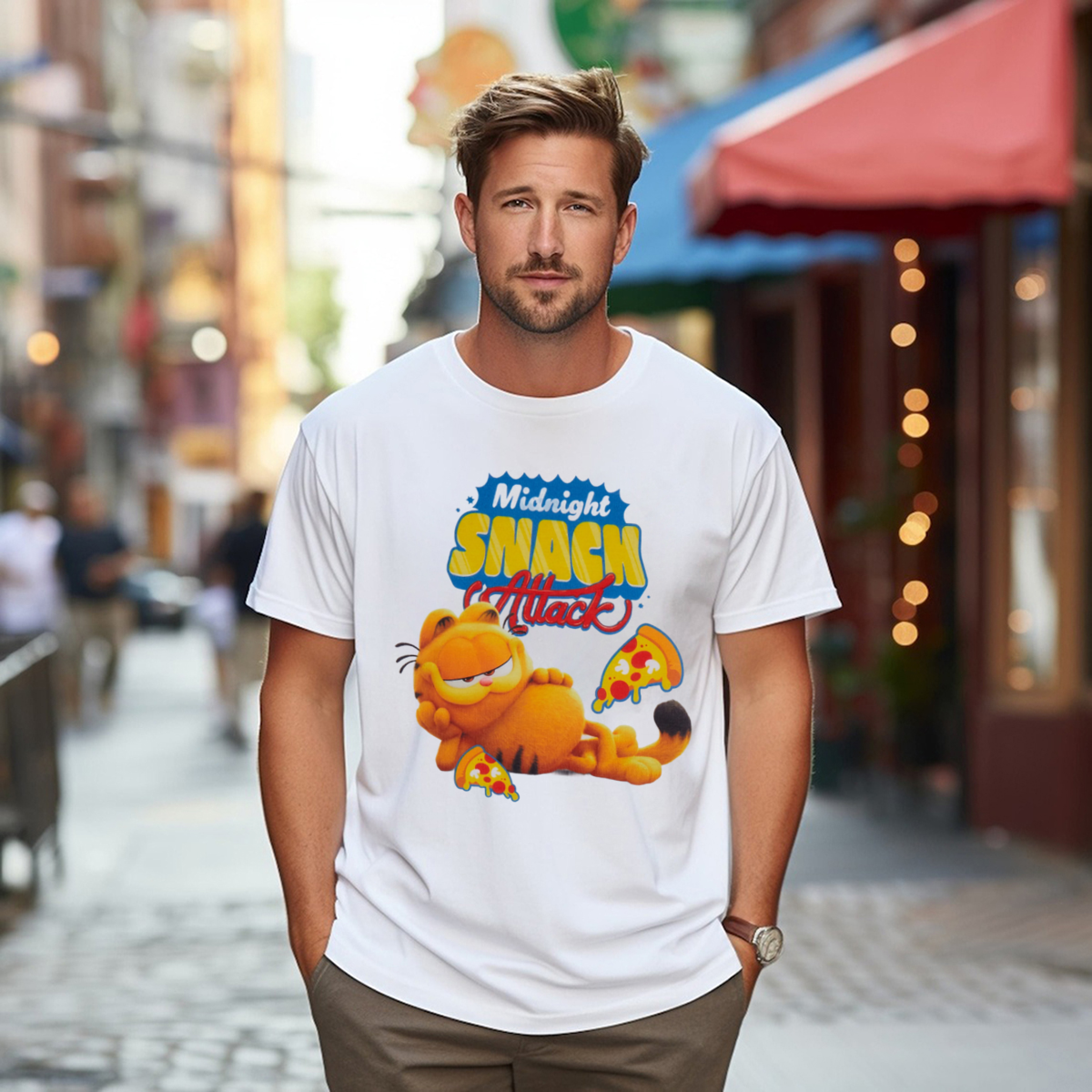 Garfield Midnight Snack Attack Shirt