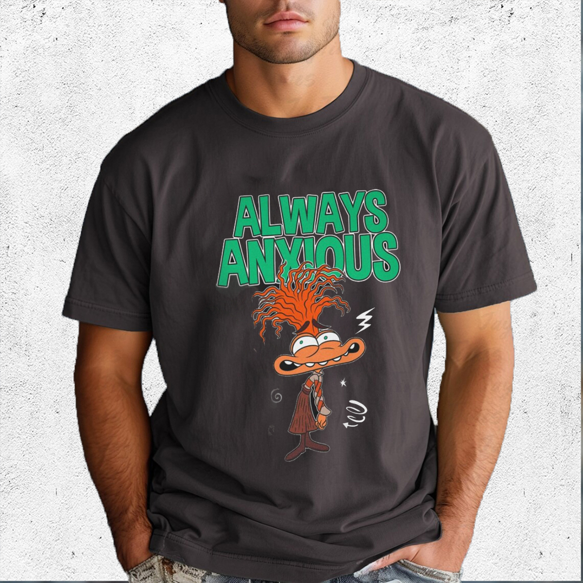 Inside Out 2 Always Anxious Merch Shirt