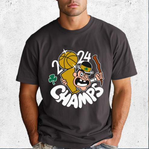 Boston 2024 Champs Leprechaun Shirt