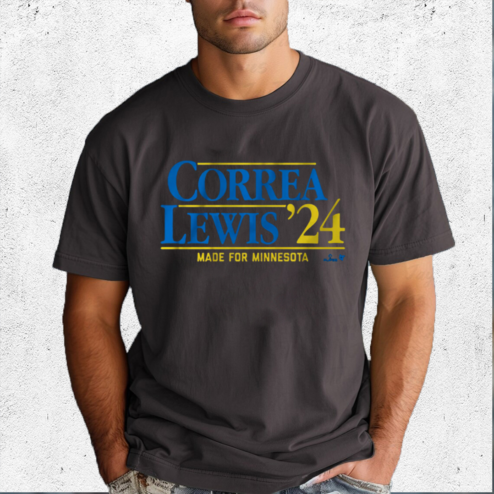 Correa Lewis 24 Made For Minnesota Shirt