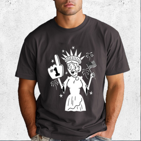 Lady Liberty Patriotic Joy Shirt