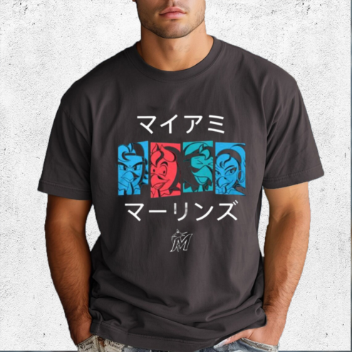 Marlins Anime Day 2024 Shirt