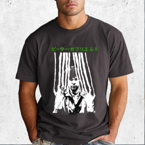 Peter Gabriel 2 Japanese Type Shirt