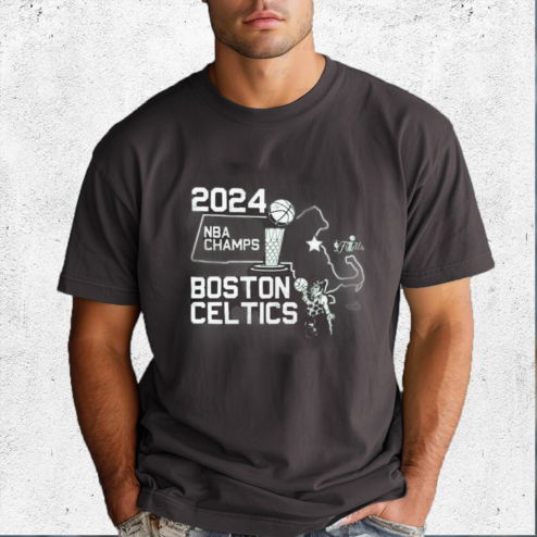 Boston Celtics 2024 NBA Finals Champions City State Shirt