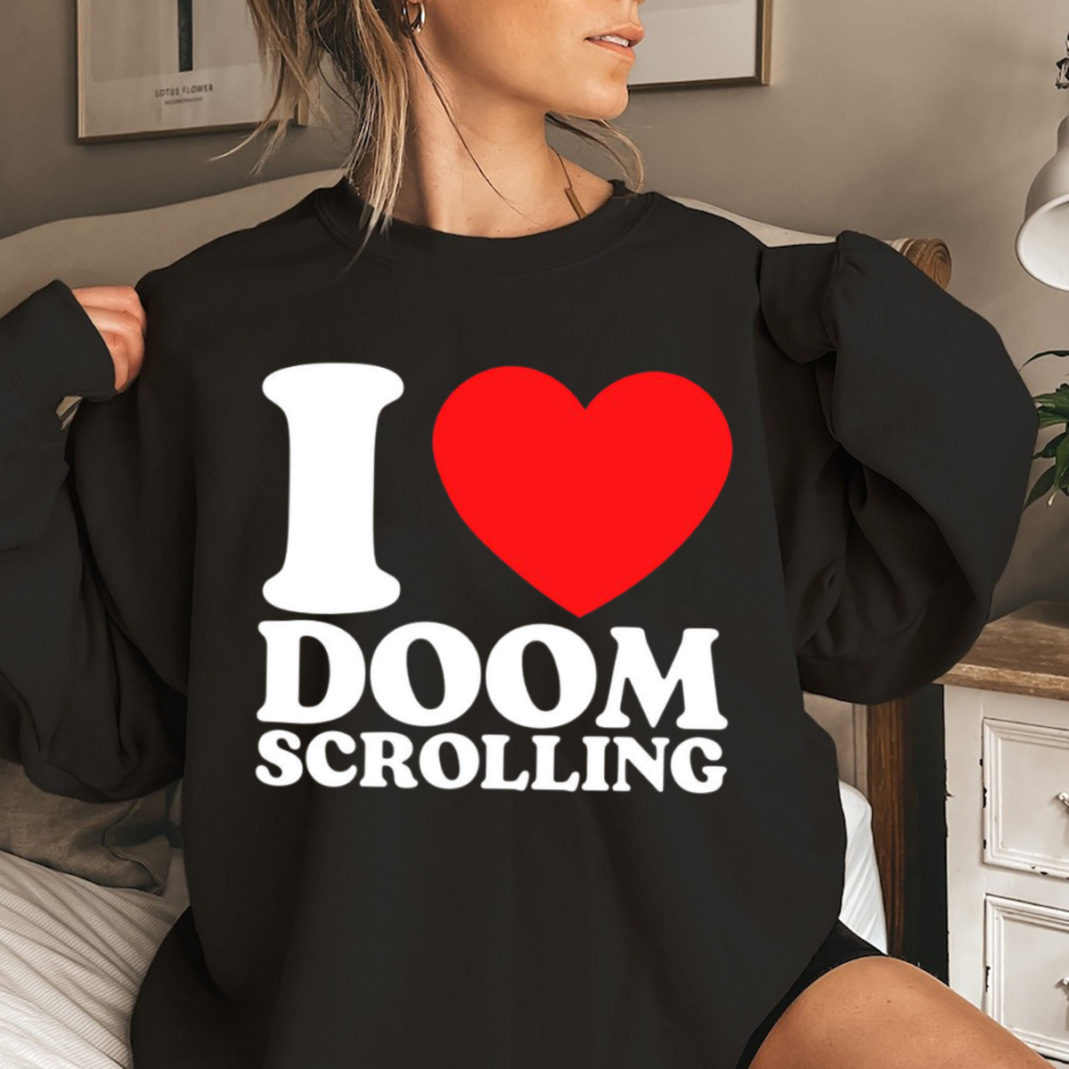 I Love Doom Scrolling Shirt