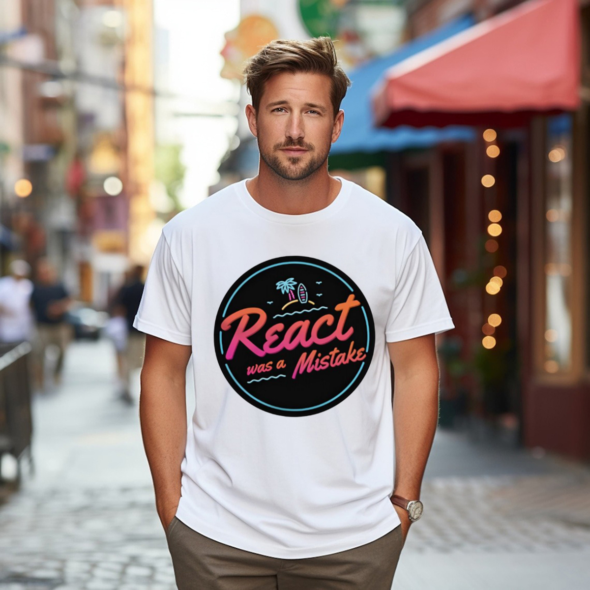 React Was A Mistake Shirt