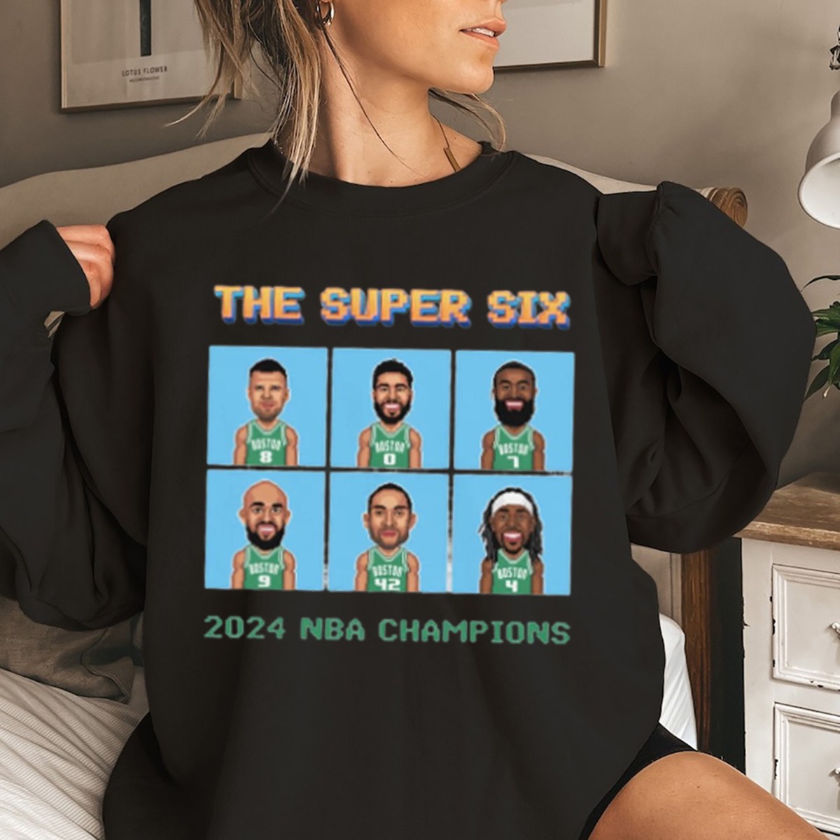 The Super Six 2024 NBA Champions Shirt