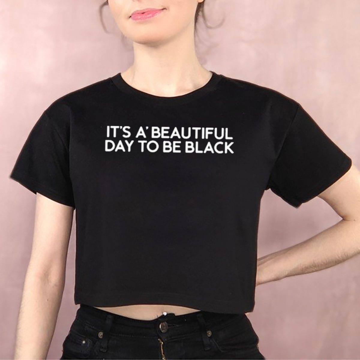It Is A Beautiful Day To Be Black Shirt