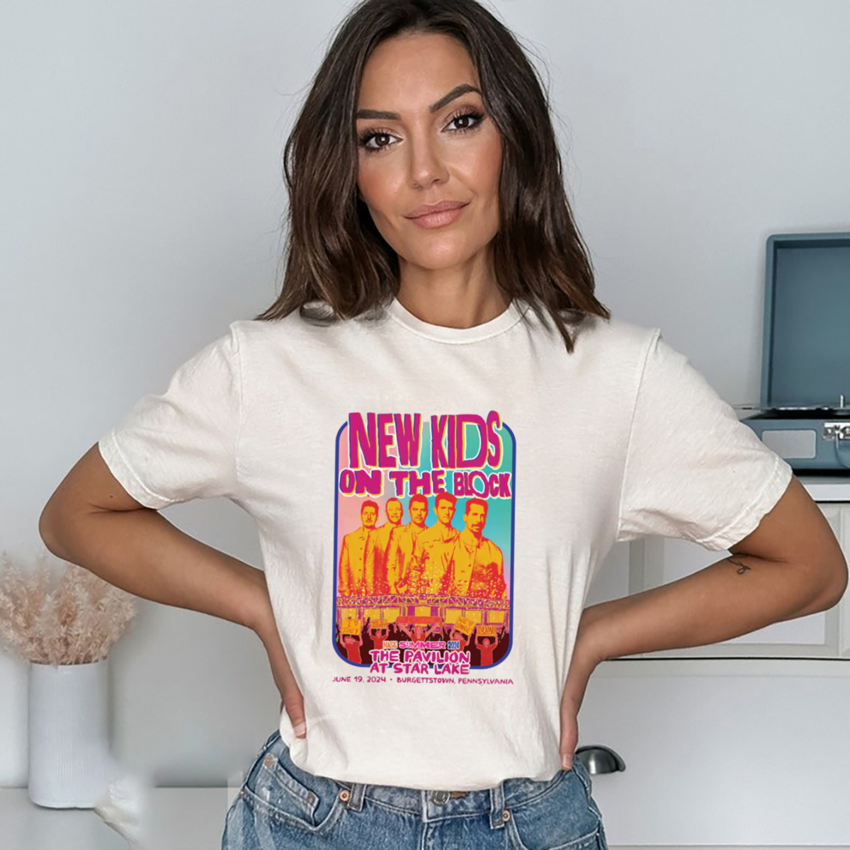 New Kids On The Block Magic Summer 2024 The Pavilion At Star Lake Shirt New Kids On The Block Magic Summer 2024 The Pavilion At Star Lake Shirt