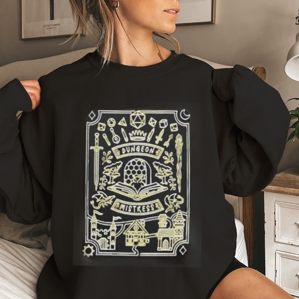 Dungeon Mistress Racerback Play Game Master Shirt