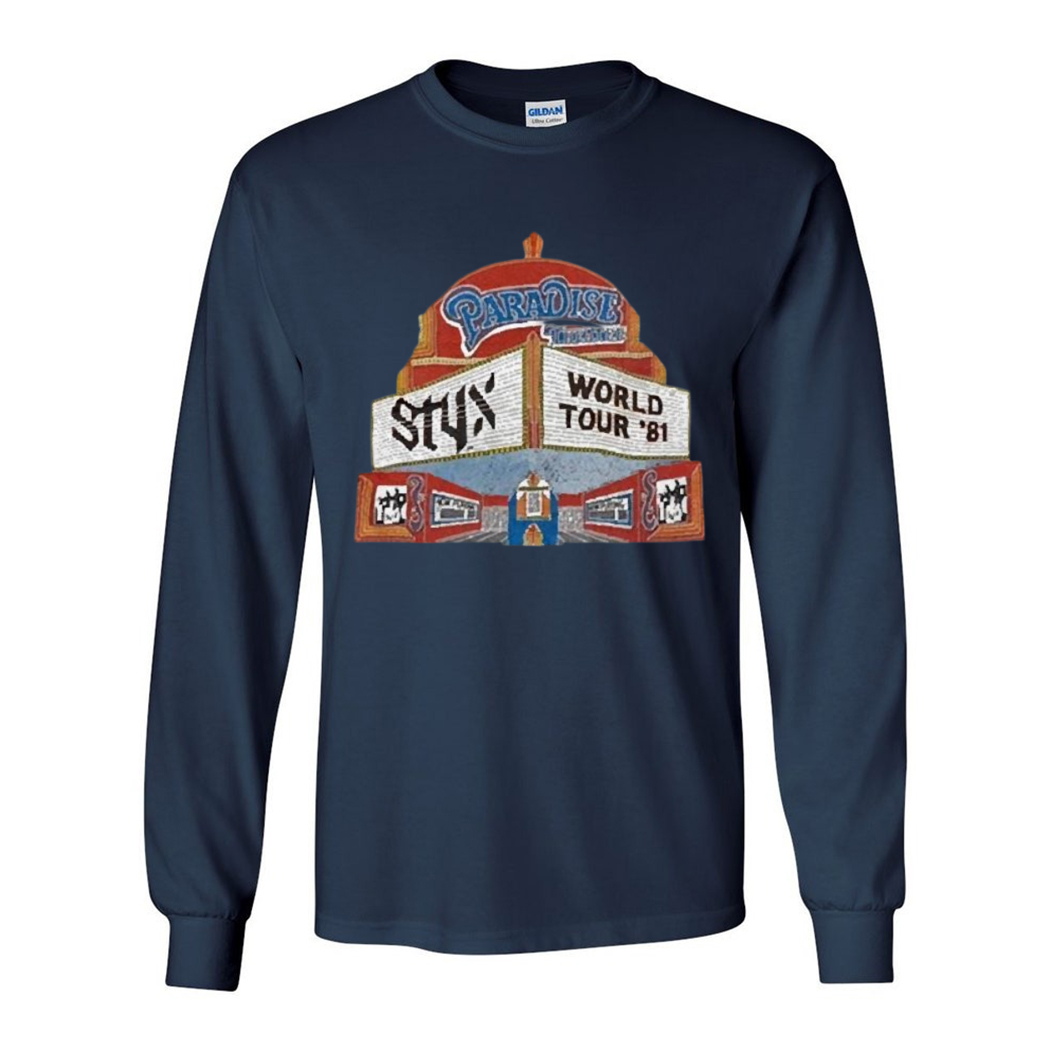 Nice Styx Tour 80s The Paradise Theatre Raglan 2024 Shirt Nice Styx Tour 80s The Paradise Theatre Raglan 2024 Shirt