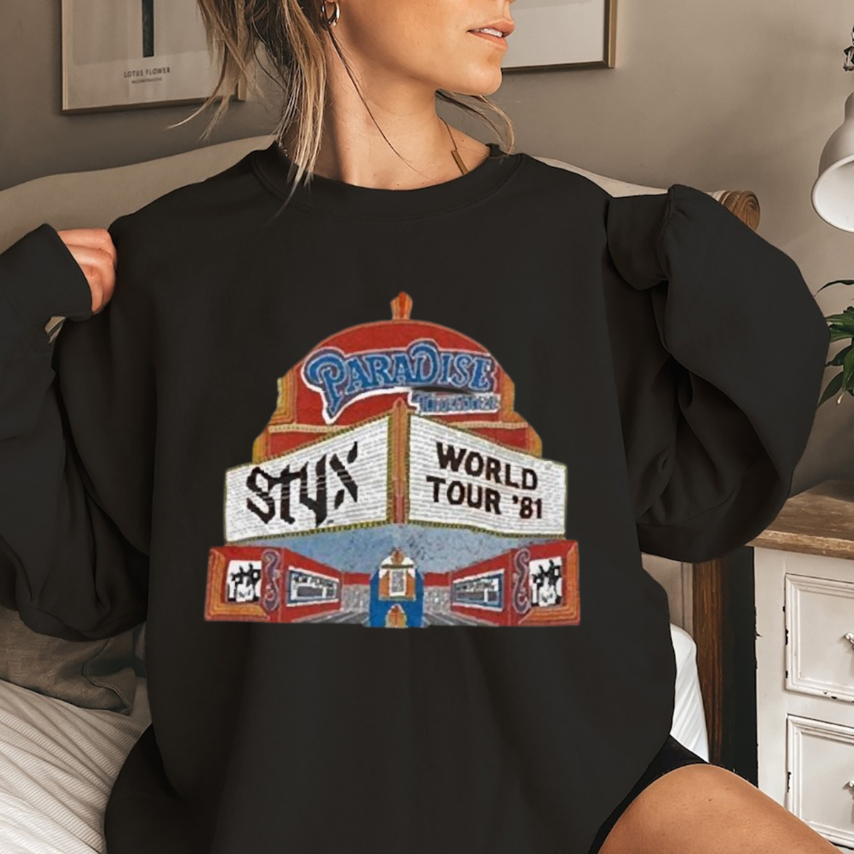 Nice Styx Tour 80s The Paradise Theatre Raglan 2024 Shirt Nice Styx Tour 80s The Paradise Theatre Raglan 2024 Shirt