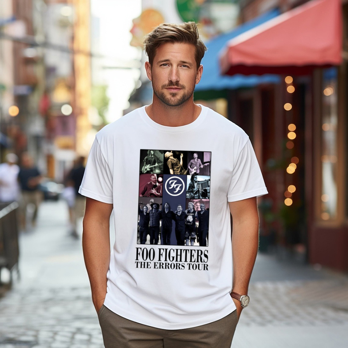 Foo Fighters The Errors Tour Shirt