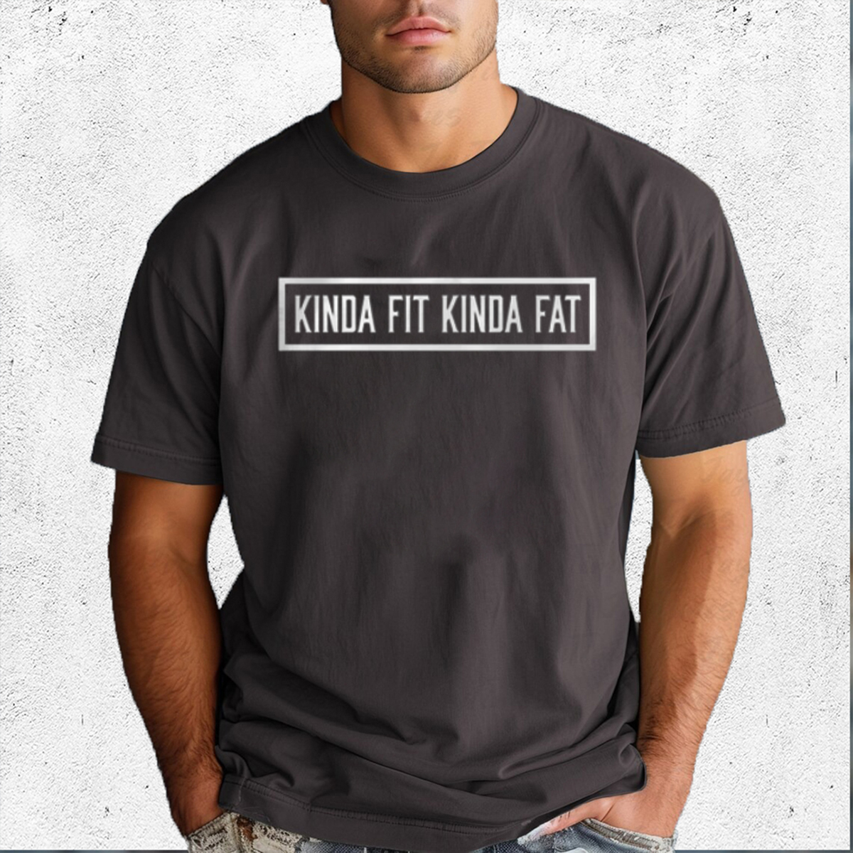 Kinda Fit Kinda Fat Gym Shirt
