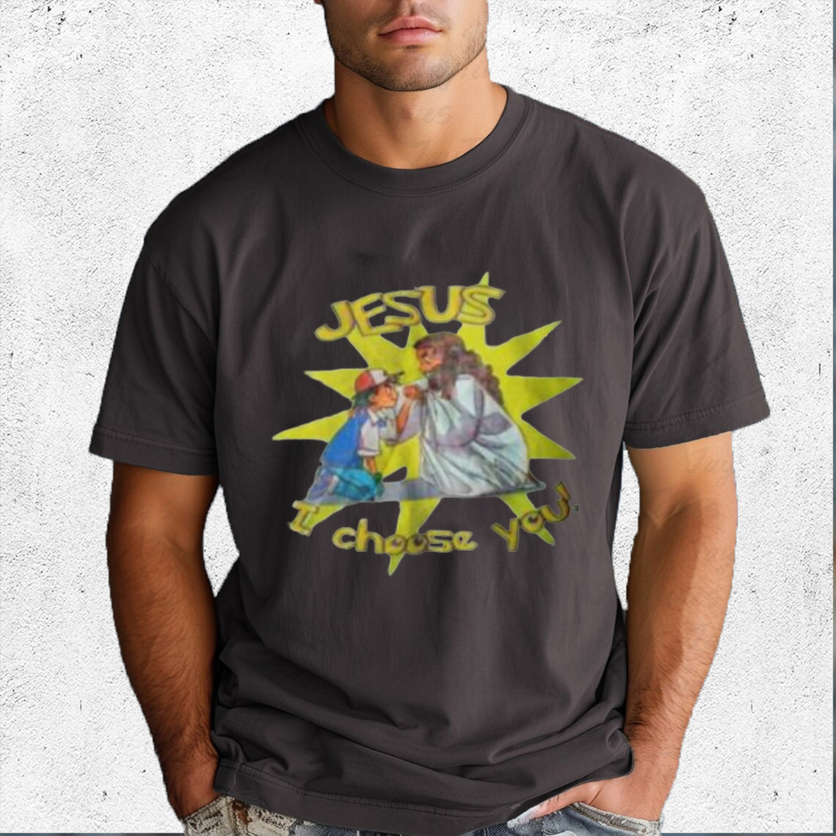 Pokemon Jesus I Choose You Shirt