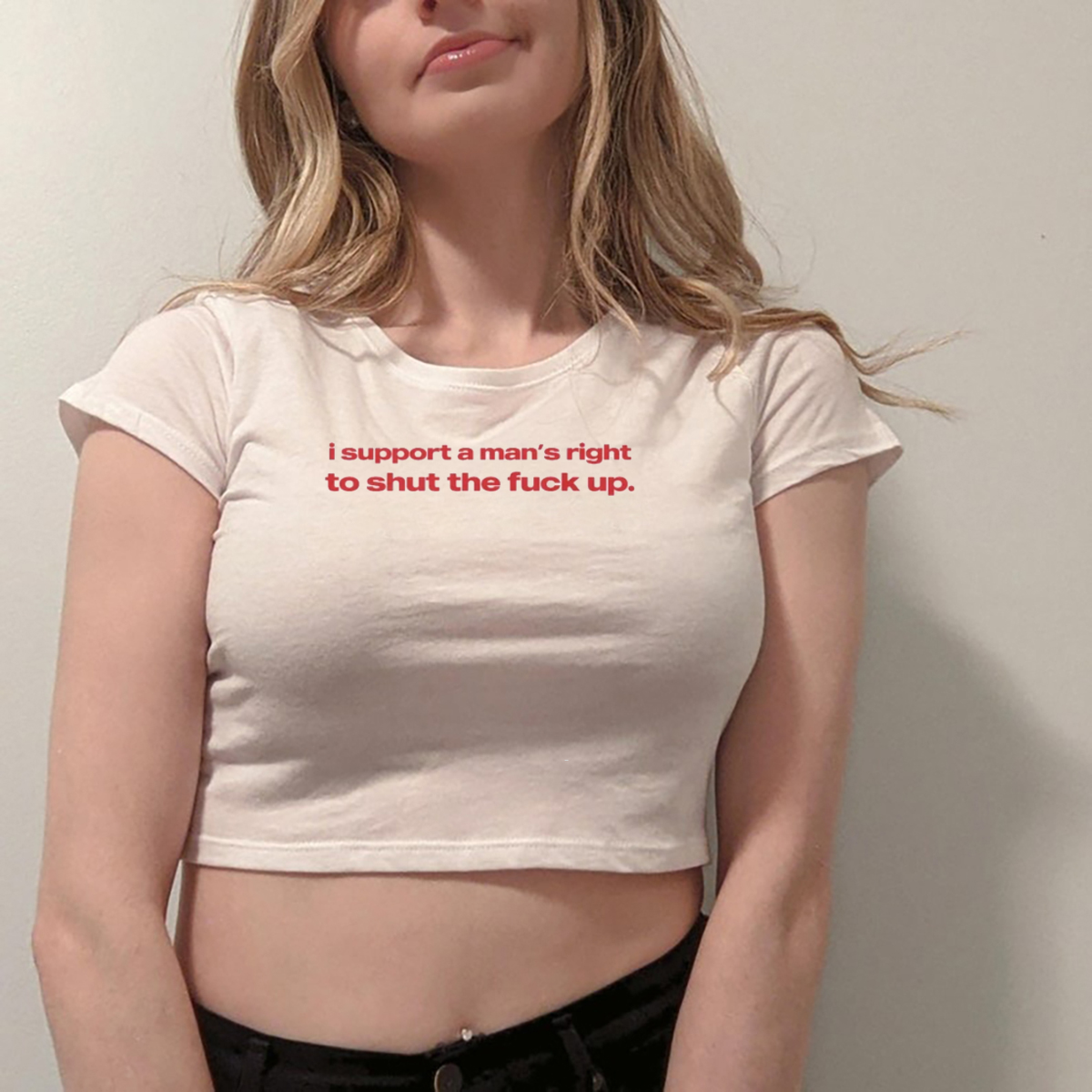 I Support A Mans Right To shut The Fuck Up Shirt