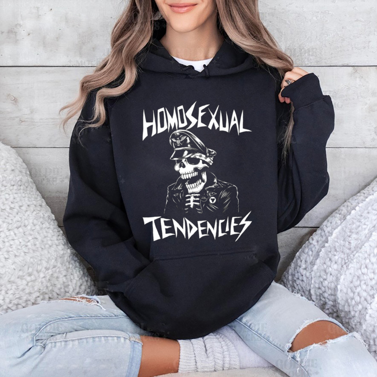 Griz Wearing Homosexual Tendencies Shirt