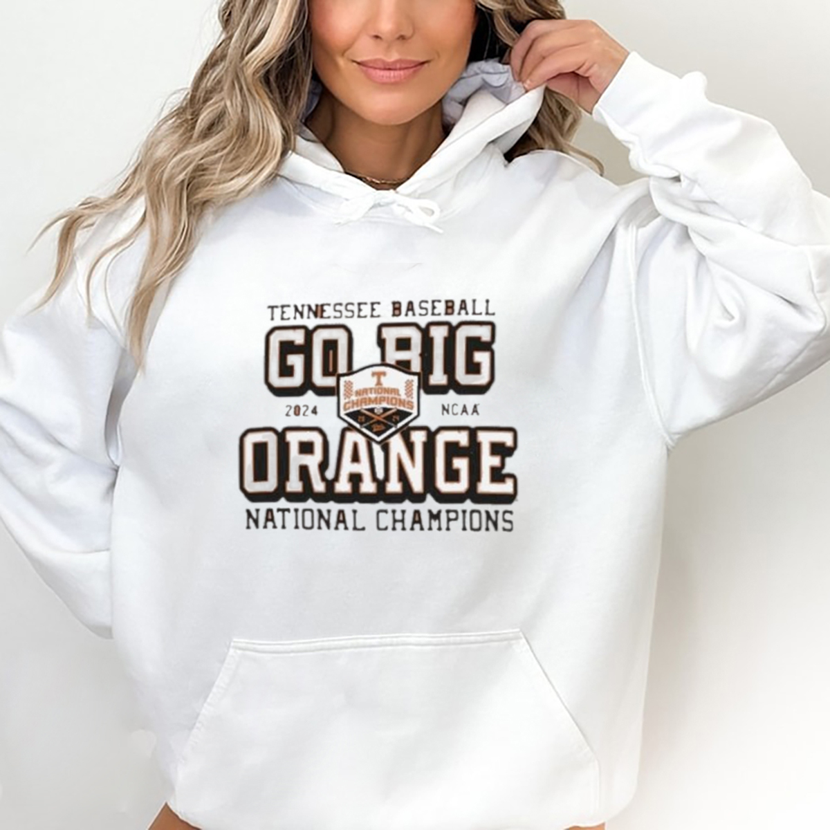 Tennessee Volunteers Champion 2024 NCAA Mens Baseball College World Series Champions Go Big Orange Shirt