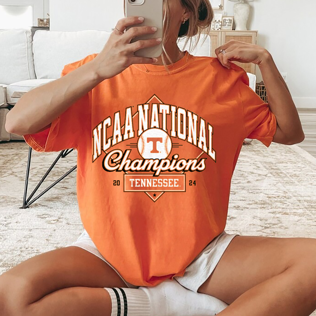Tennessee Volunteers NCAA Mens Baseball College World Series 2024 Champions Shirt