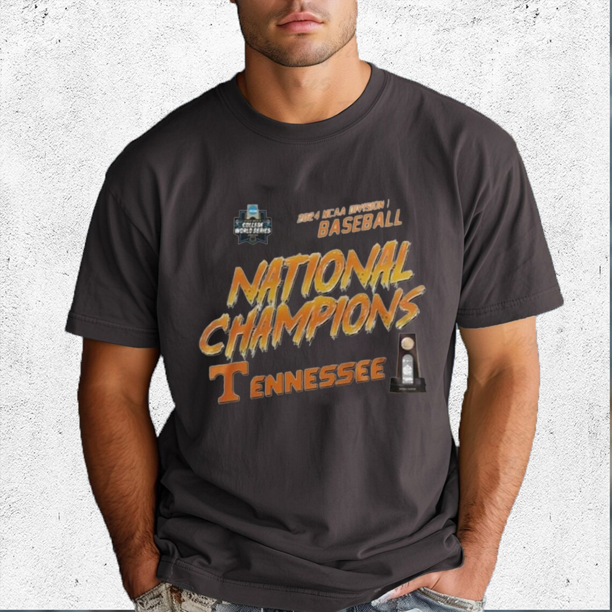 Tennessee Volunteers Champion 2024 NCAA Division I Baseball Shirt