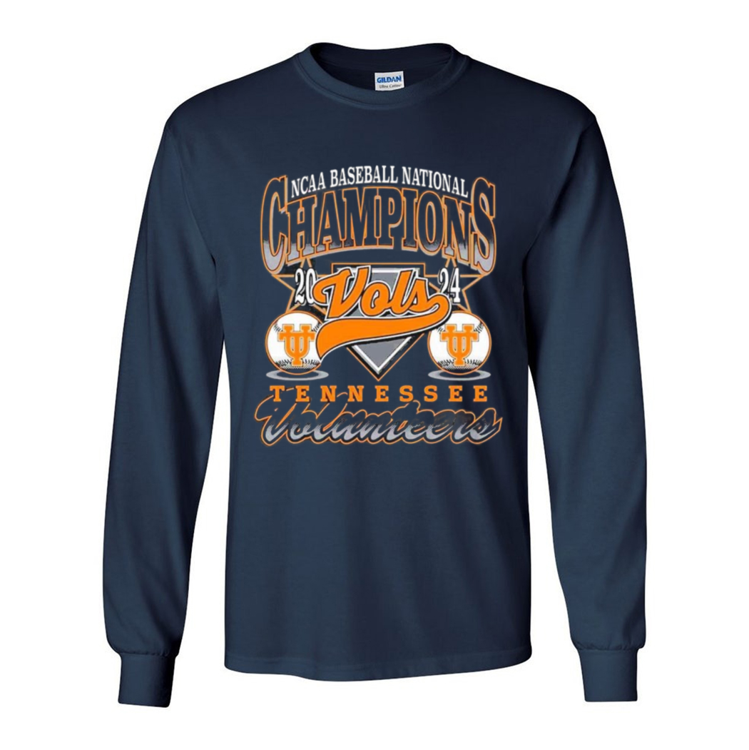 Tennessee Volunteers NCAA Baseball National Champions Vols 2024 Vintage ...