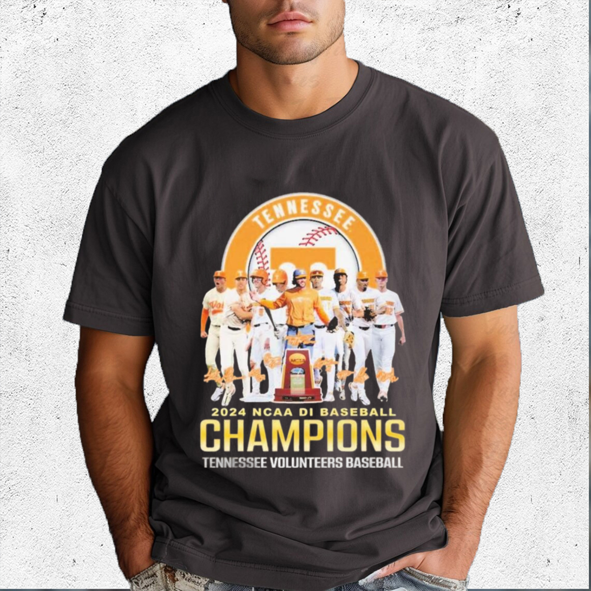 Tennessee Volunteers Baseball 2024 NCAA DI Baseball Champions Shirt