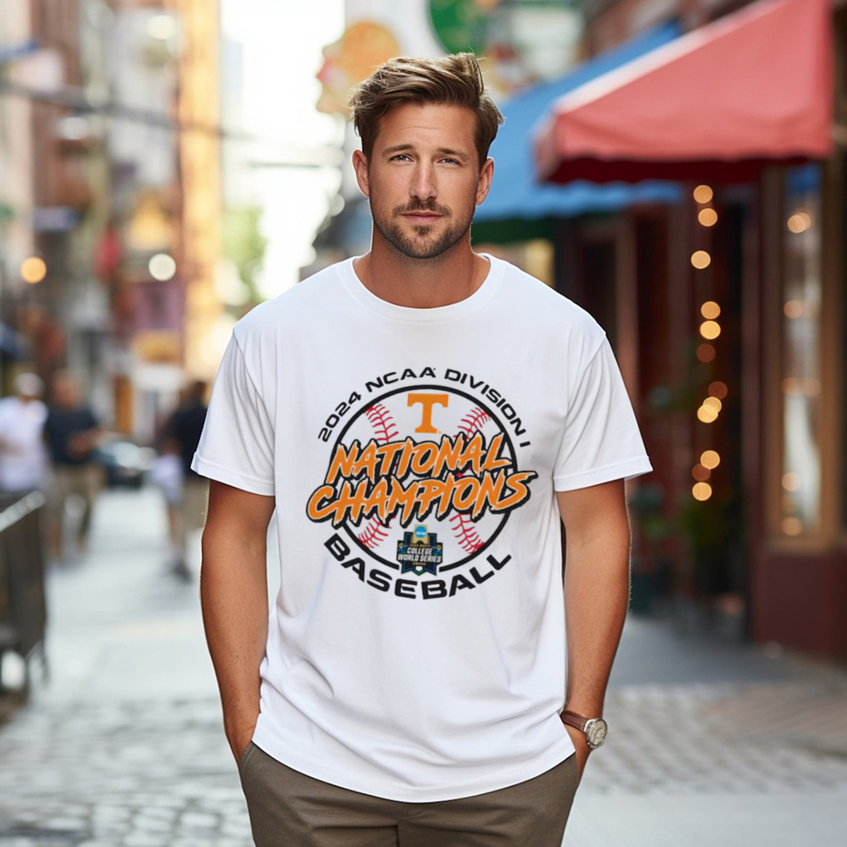 Tennessee Volunteers 2024 NCAA Division Baseball College World Series Champions Shirt
