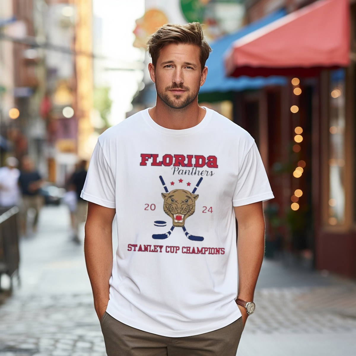 Florida Panthers 2024 Stanley Cup Champions Hockey World Champions Shirt