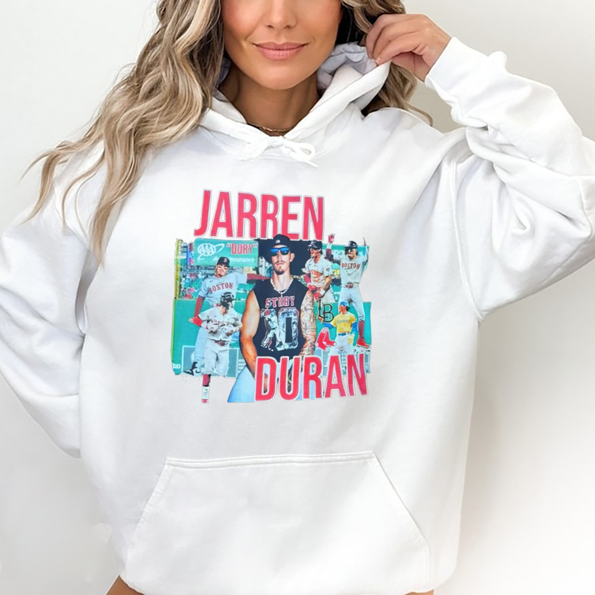 Mark Contreras Custom Jarren Duran Cutoff Shirt Mark Contreras Custom Jarren Duran Cutoff Shirt