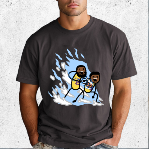 Lakers Father and Son Kamehameha Shirt