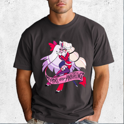 Hazbin Hotel Charlie And Vaggie More Than Anything Shirt