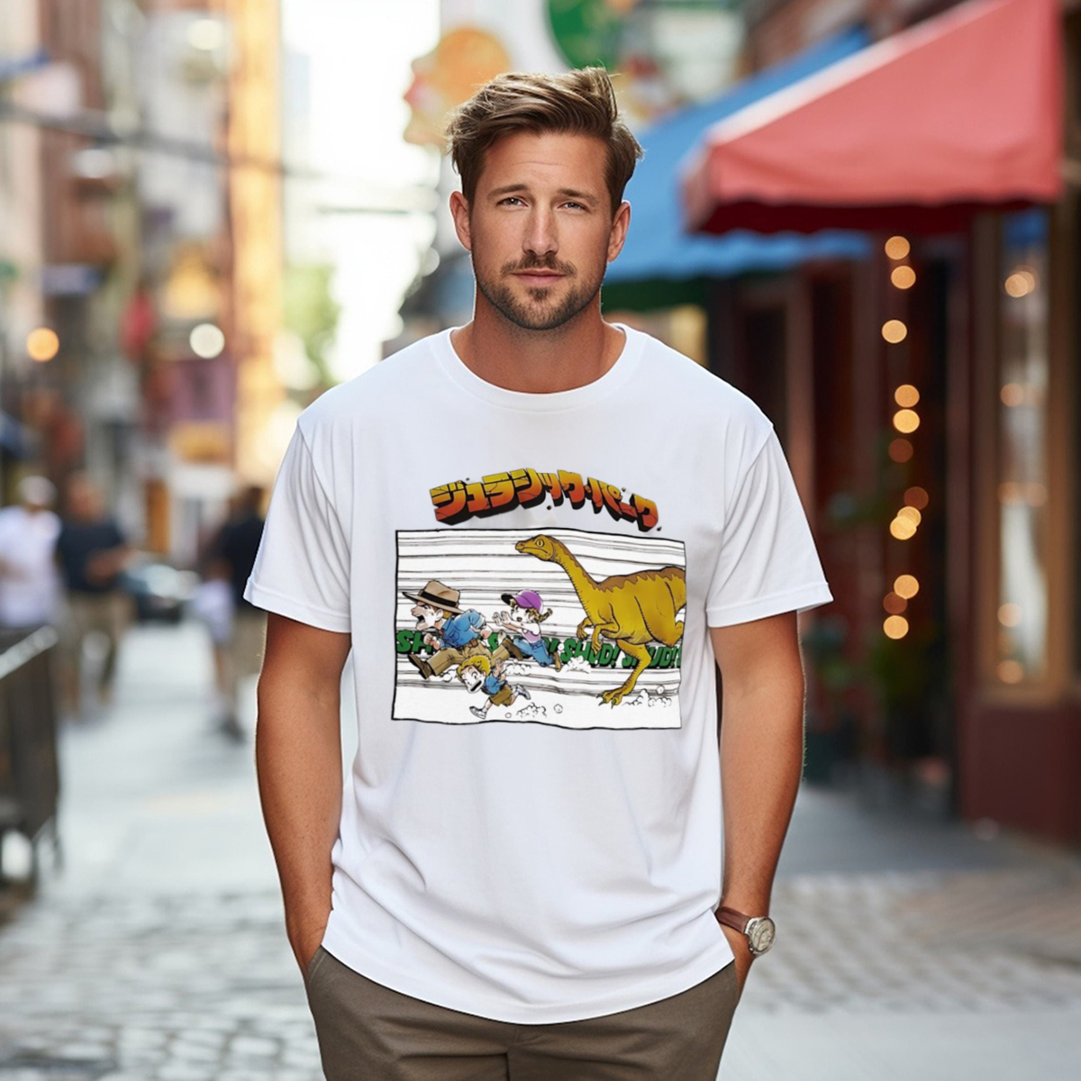 Jurassic Park Cartoon Shirt