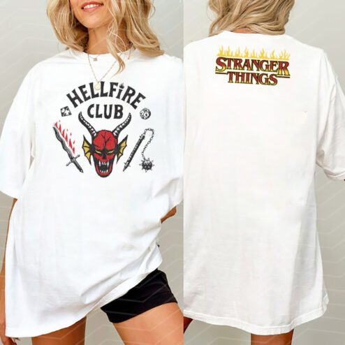 Stranger Things 4 Hellfire Club Shirt