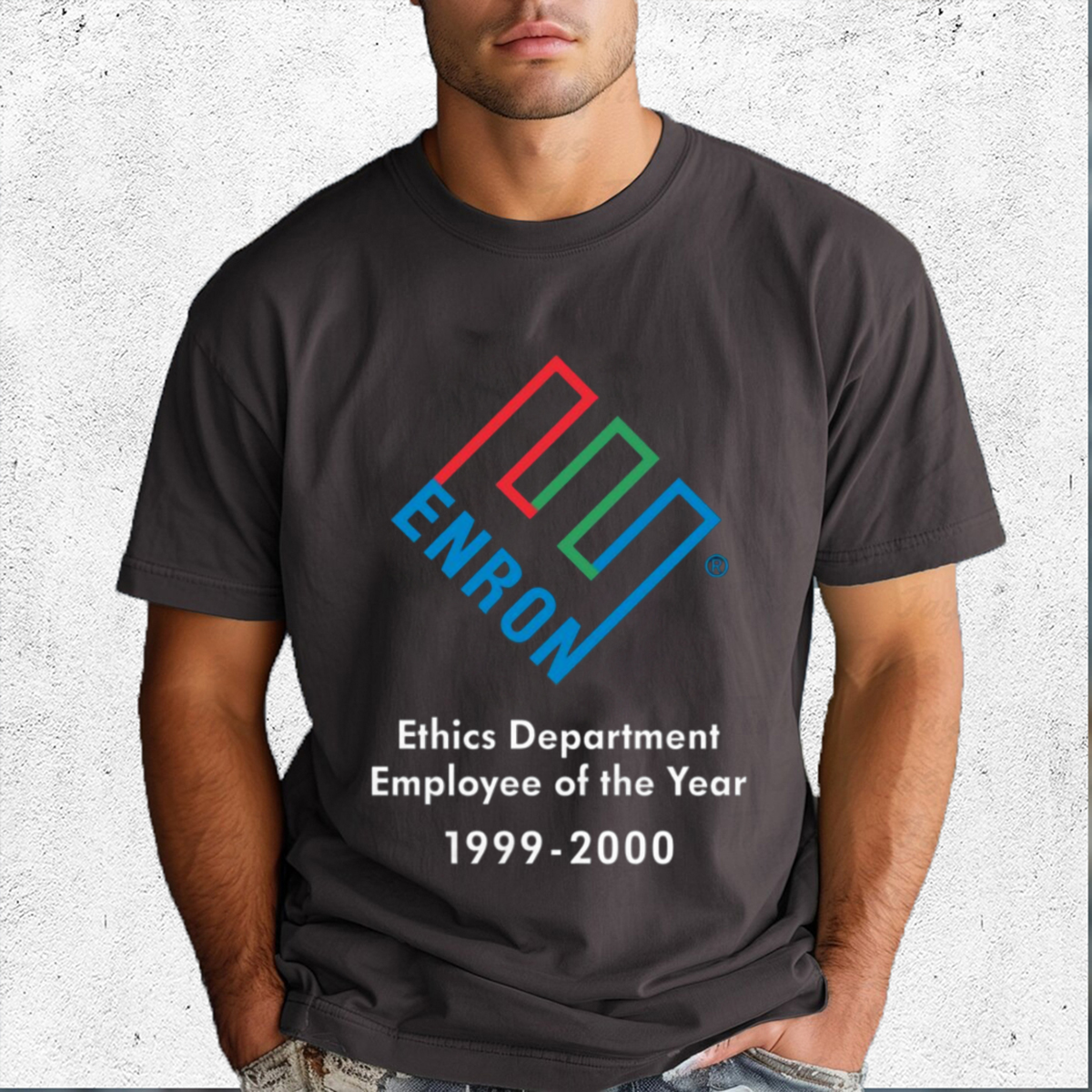 Eron Ehtics Department Employee Of The Year 1999 2000 Shirt