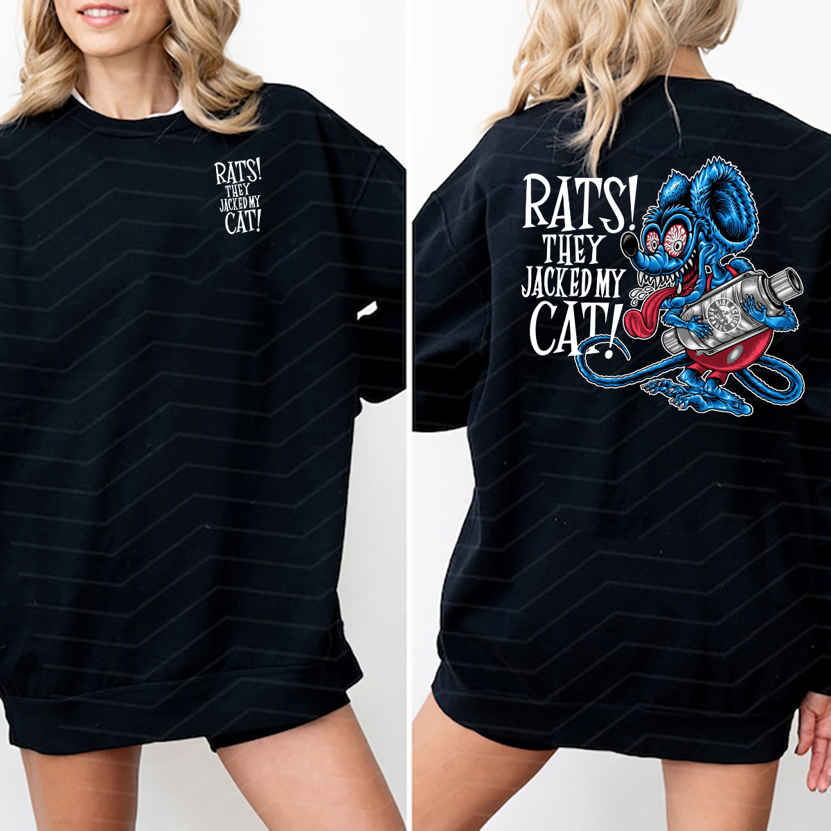 Rats they Jacked my cat shirt