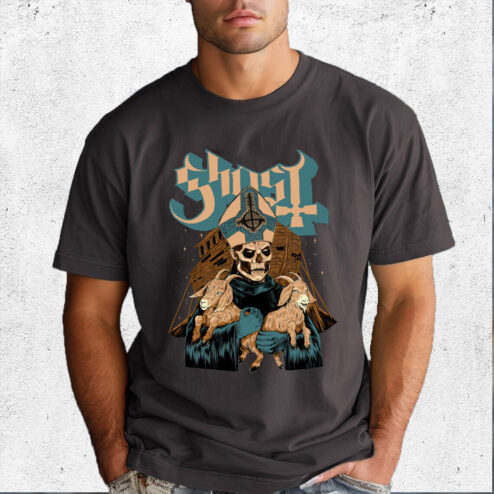 Ghost Band Goat Shirt