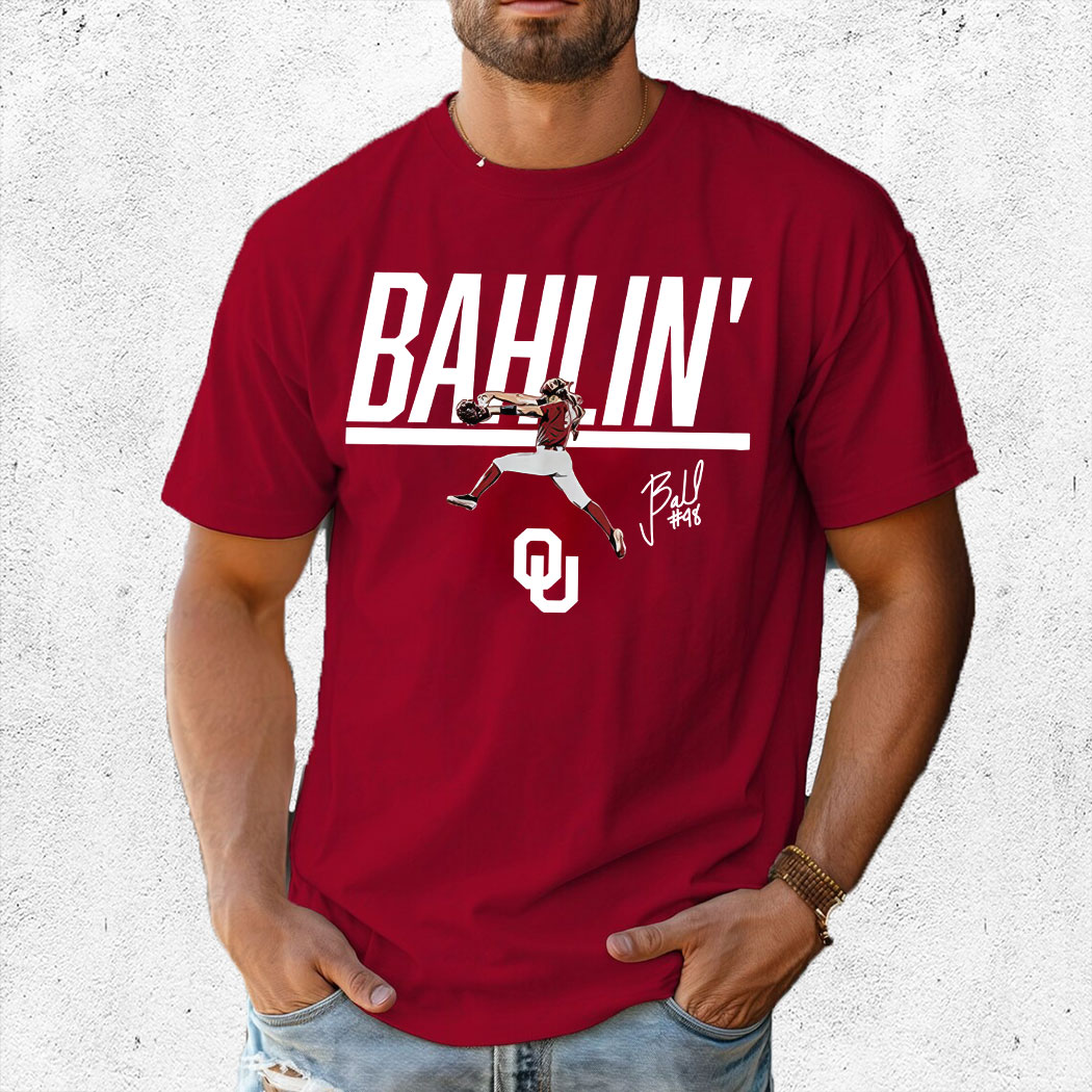 Oklahoma Sooner Softball Jordy Bahl Signature NCAA shirt