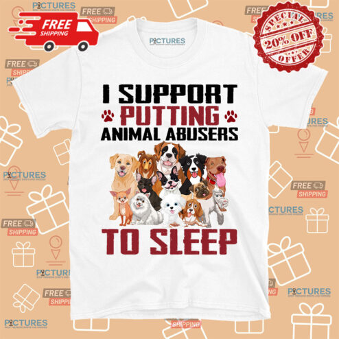 Keanu Reeves I Support Putting Animal Abusers To Sleep Dogs Lover Shirt