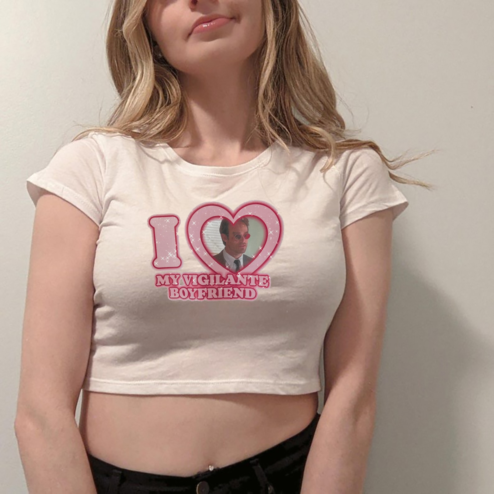I Love My Vigilante Boyfriend Shirt