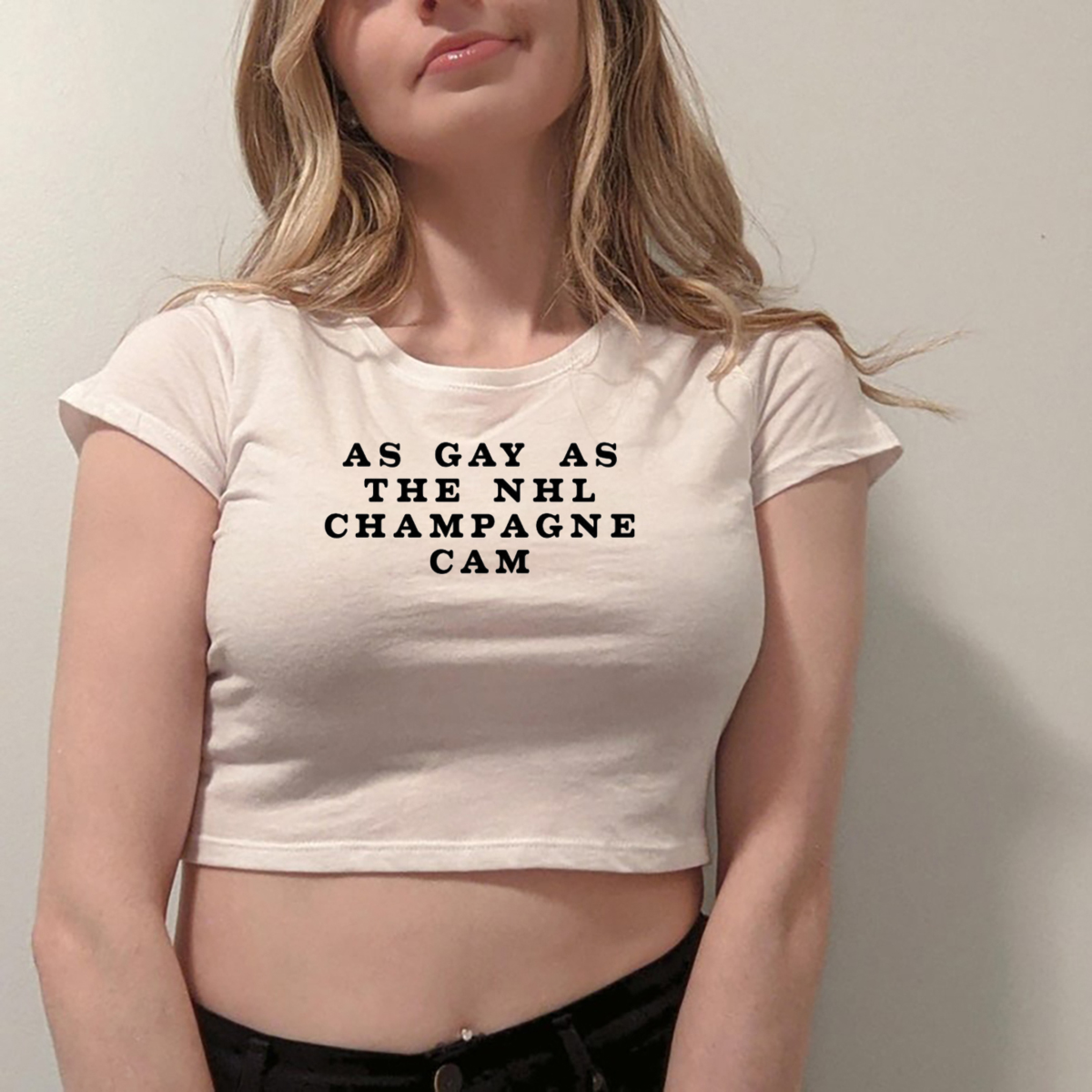 As Gay As The NHL Champagne Cam Shirt - Picturestees Clothing LLC