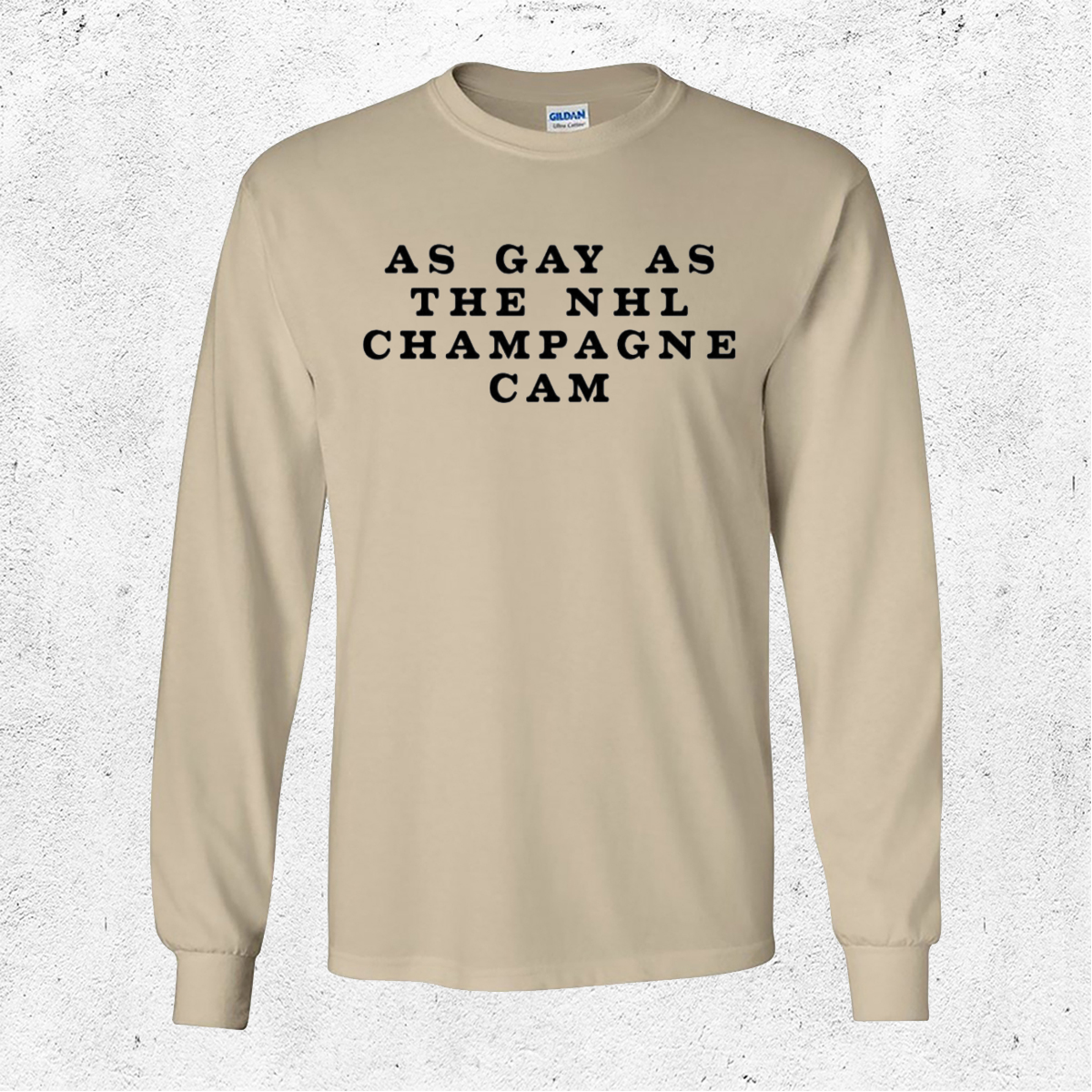 As Gay As The NHL Champagne Cam Shirt - Picturestees Clothing LLC