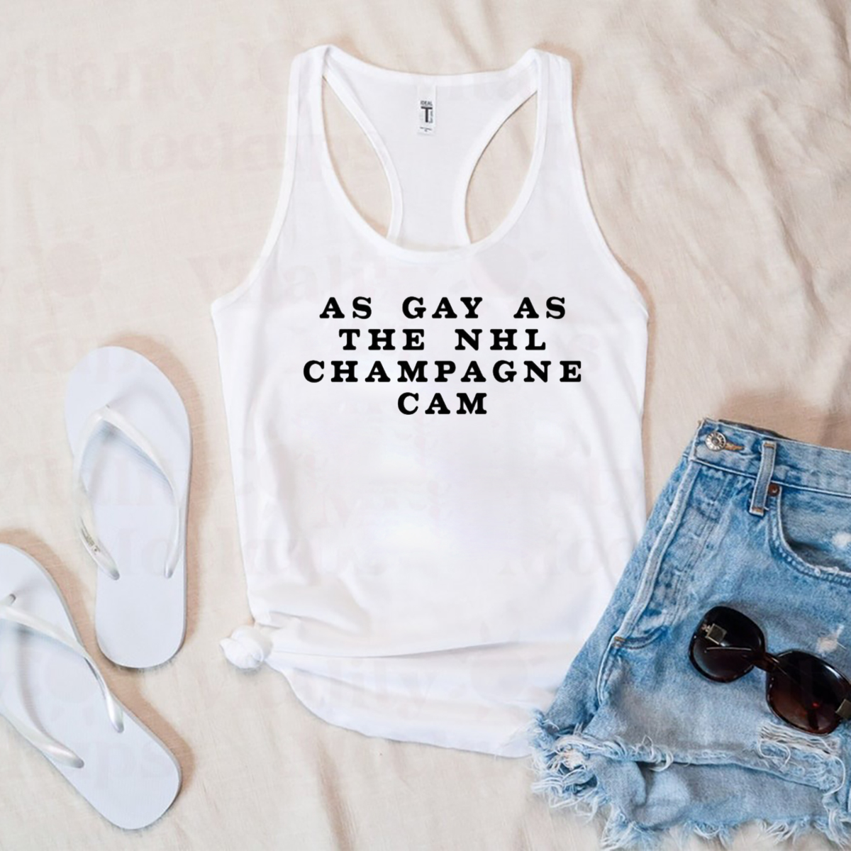 As Gay As The NHL Champagne Cam Shirt - Picturestees Clothing LLC