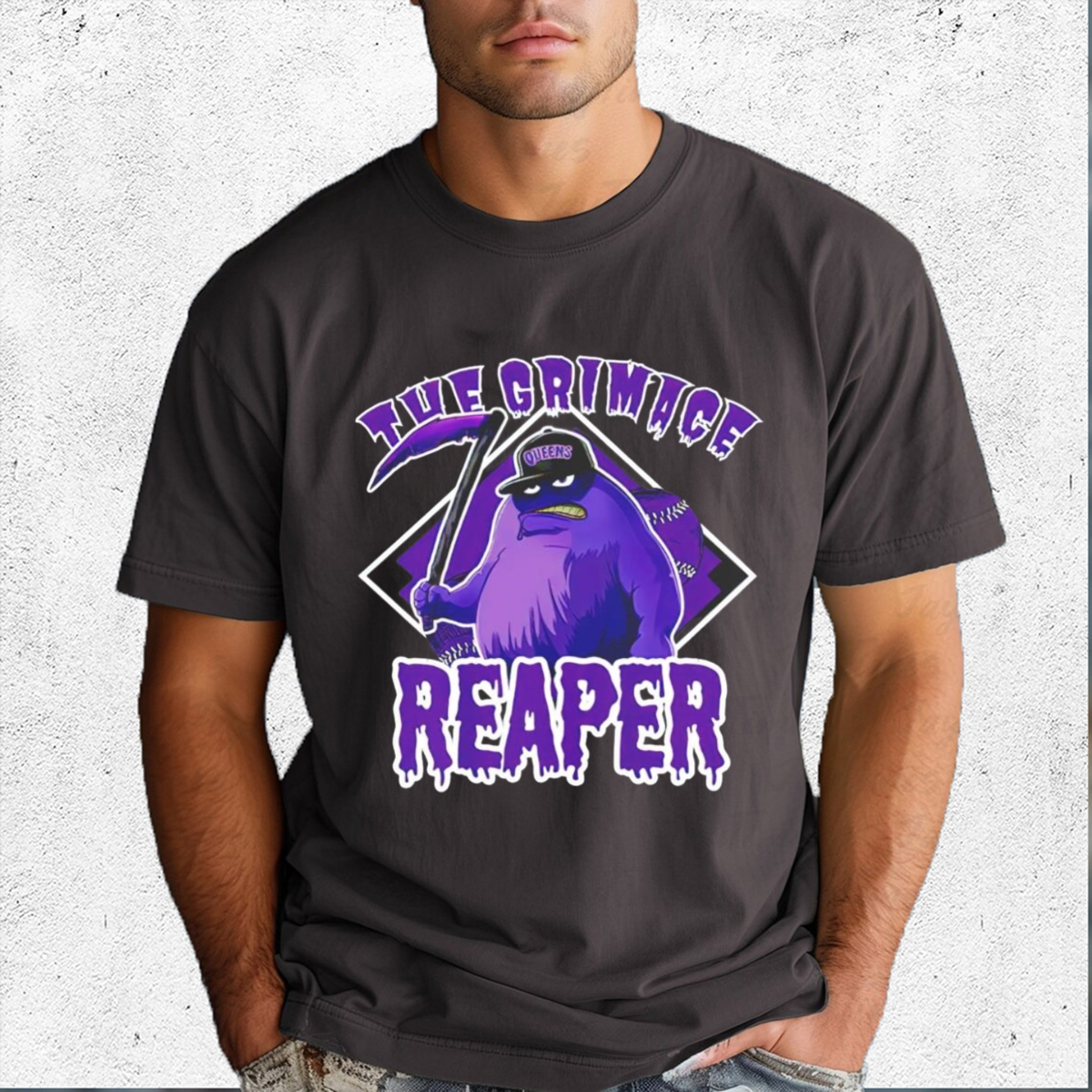 Grimace Mets The Grimace Reaper Shirt