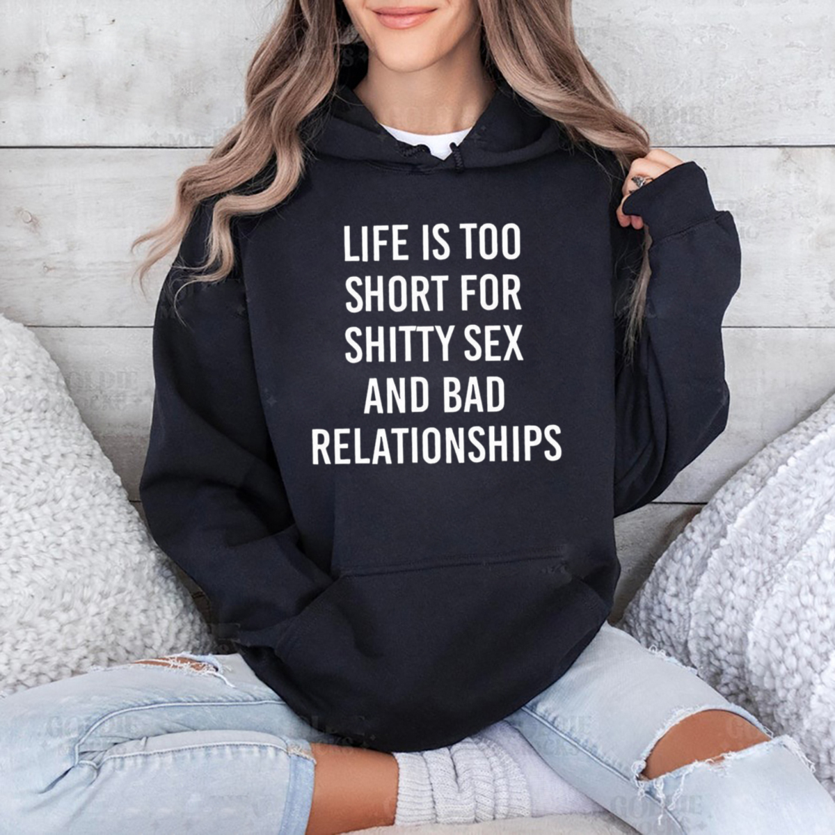 Like Is Too Short For Shitty Sex And Bad Relationships Shirt - Picturestees  Clothing LLC