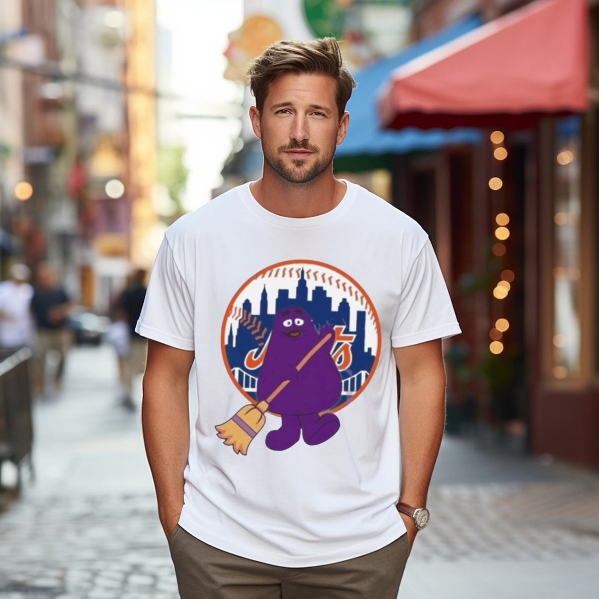 New York Mets and Grimace Sweep LFGM 2024 Shirt
